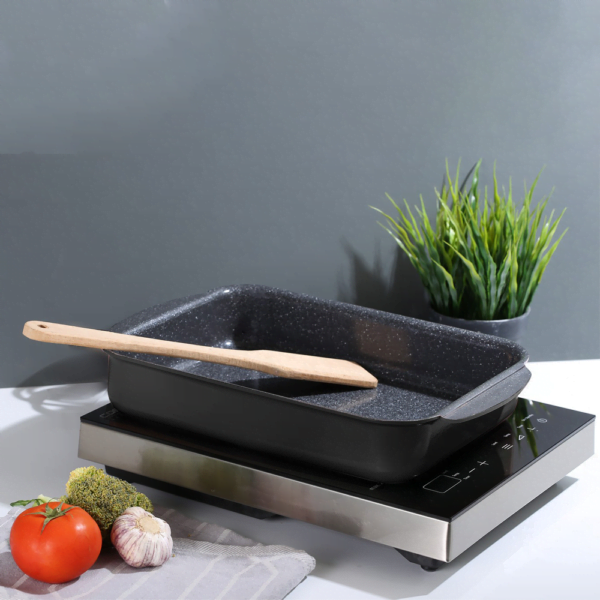 Ovenschaal Rechthoek 30cm Zwart