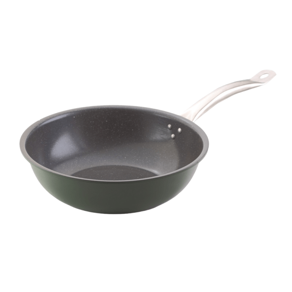 Wok pan 28cm Groen