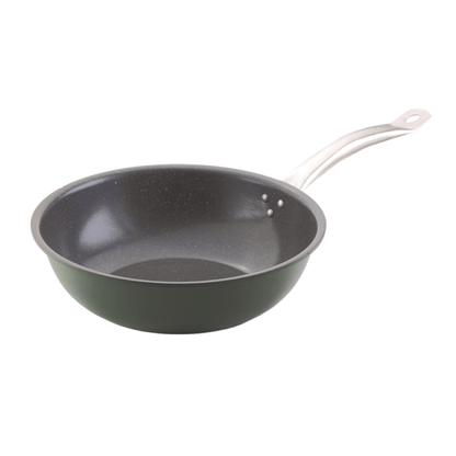 Wok pan 28cm Groen