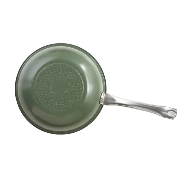 Wok pan 28cm Groen
