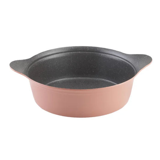 Ovenschaal met deksel Roze