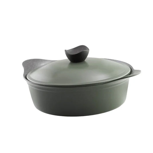 Ovenschaal met deksel Groen